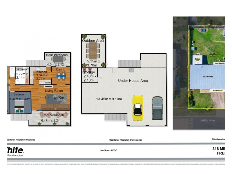 318 Mills Avenue, Frenchville QLD 4701 Floorplan