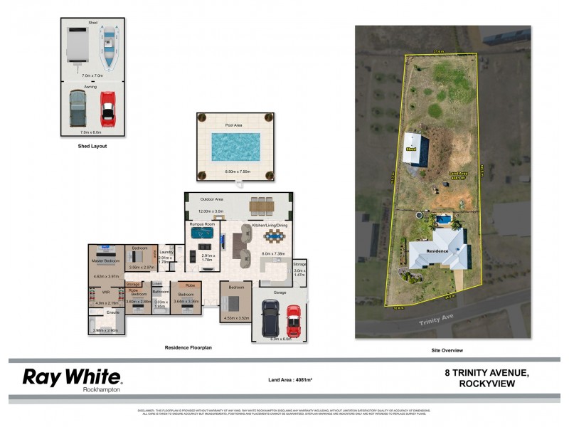 8 Trinity Avenue, Rockyview QLD 4701 Floorplan