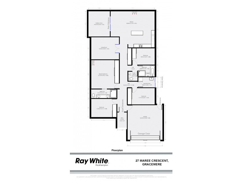 27 Maree Crescent, Gracemere QLD 4702 Floorplan