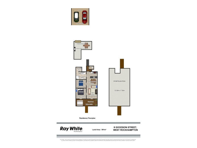 8 Goodson Street, West Rockhampton QLD 4700 Floorplan
