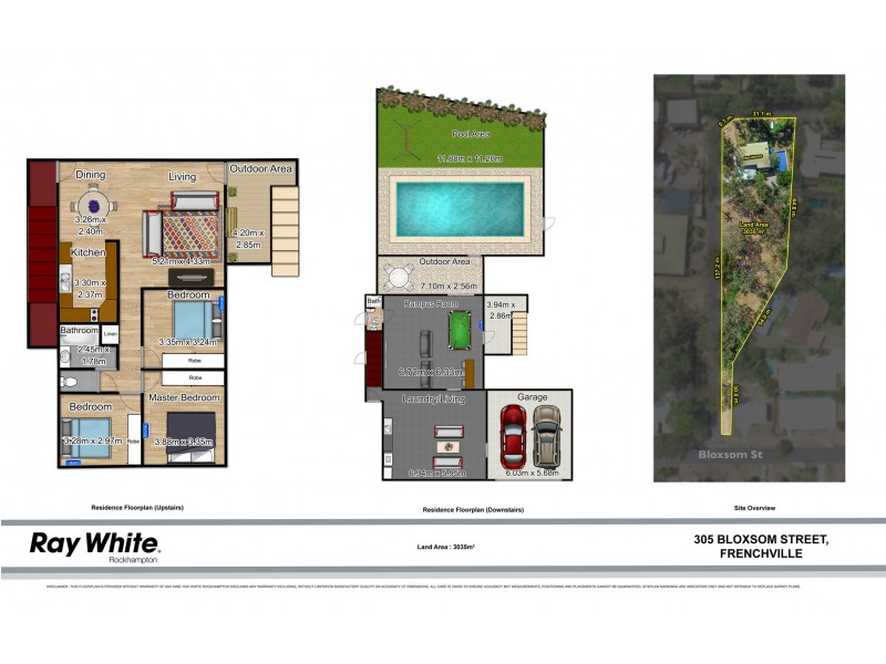305 Bloxsom  Street, Frenchville QLD 4701 Floorplan