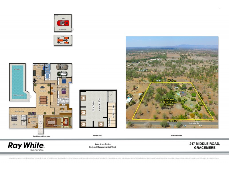 217 Middle Road, Gracemere QLD 4702 Floorplan