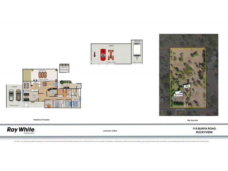 115 Bunya Road, Rockyview QLD 4701 Floorplan