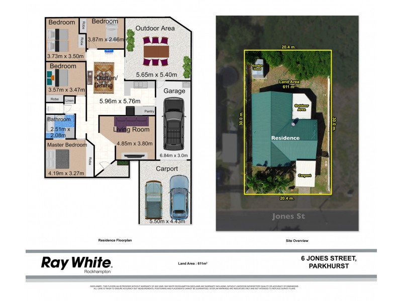 6 Jones Street, Parkhurst QLD 4702 Floorplan