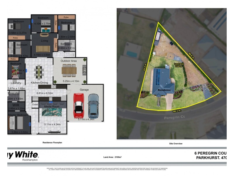 6 Peregrin Court, Parkhurst QLD 4702 Floorplan