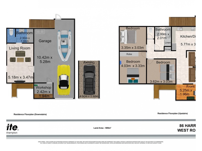 86 Harrow Street, West Rockhampton QLD 4700 Floorplan