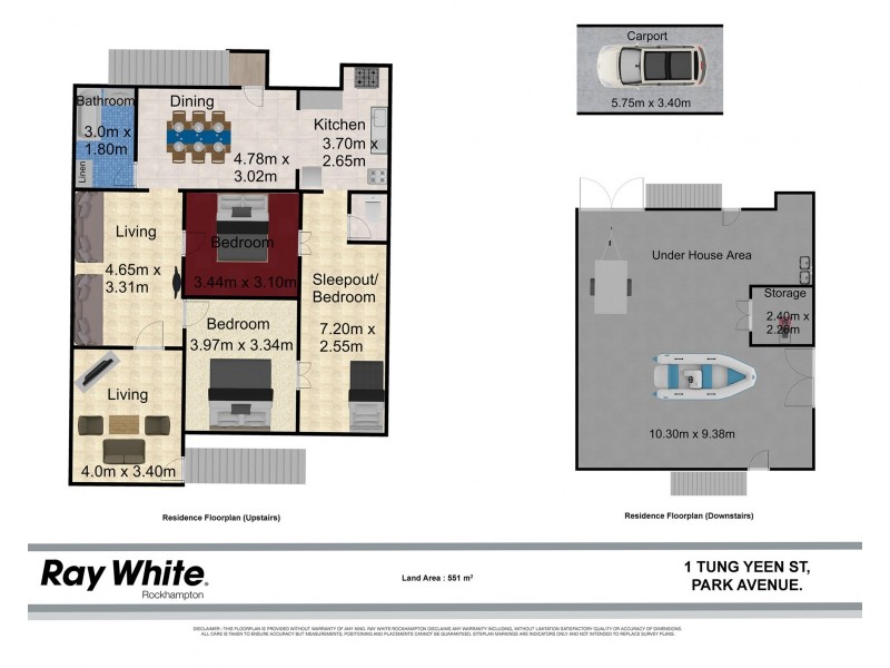 1 Tung Yeen Street, Park Avenue QLD 4701 Floorplan