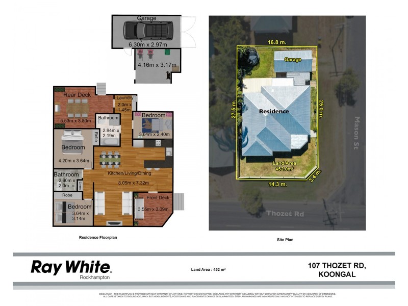 107 Thozet Road, Koongal QLD 4701 Floorplan