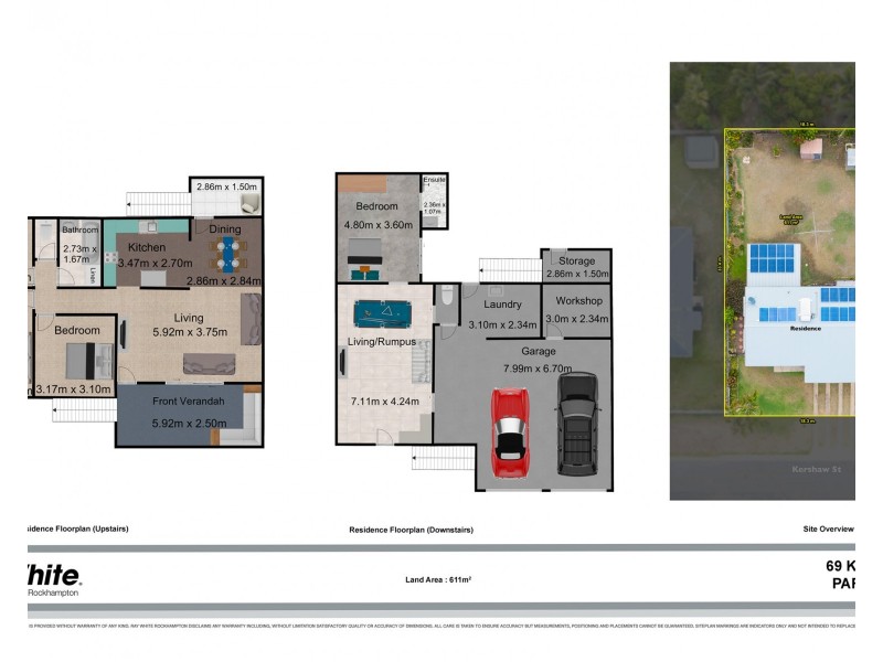 69 Kershaw Street, Park Avenue QLD 4701 Floorplan
