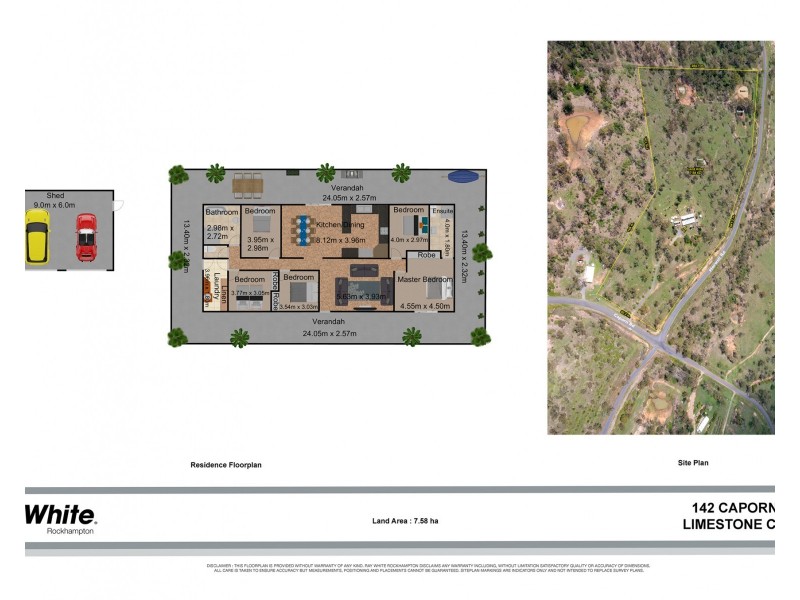 142 Caporn Road, Limestone Creek QLD 4701 Floorplan