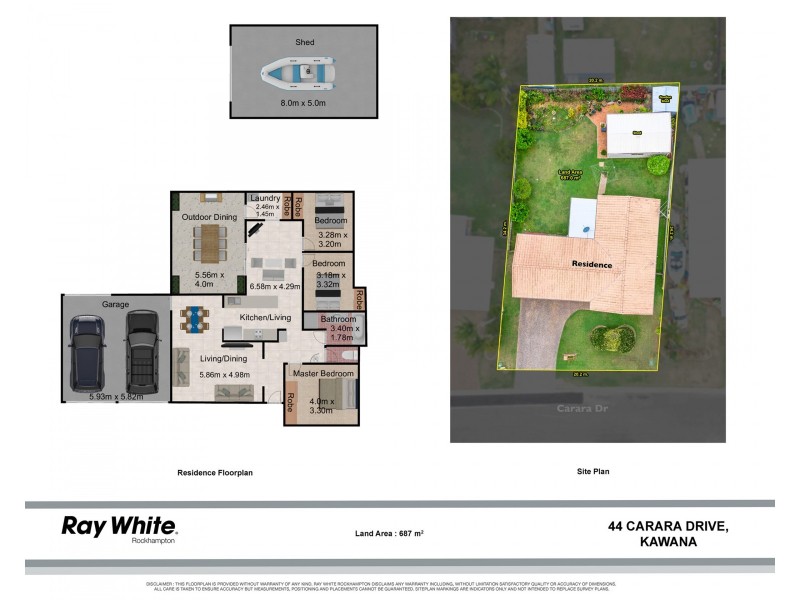 44 Carara Drive, Kawana QLD 4701 Floorplan