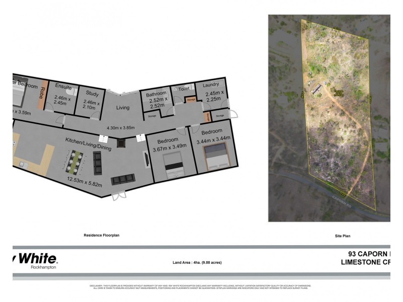 93 Caporn Road, Limestone Creek QLD 4701 Floorplan