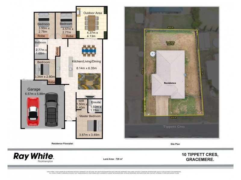 10 Tippett Crescent, Gracemere QLD 4702 Floorplan