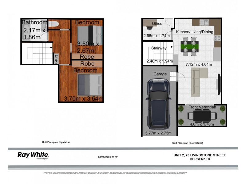 2/73 Livingstone Street, Berserker QLD 4701