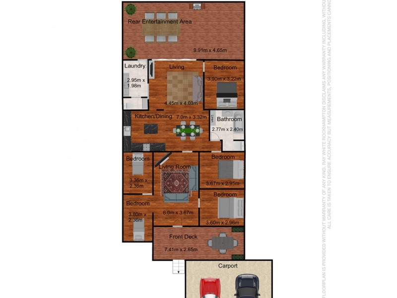 45 Mckelligett Street, Wandal QLD 4700 Floorplan
