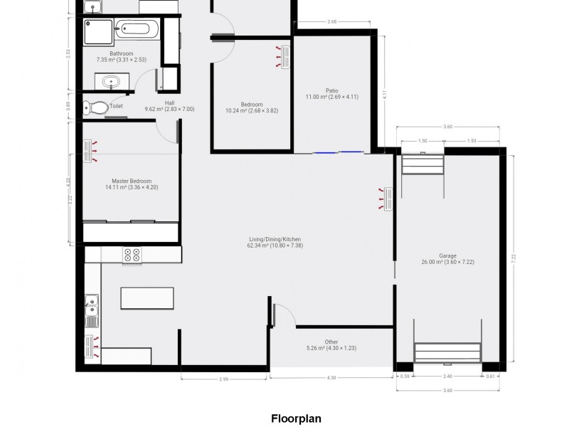 3 Broughton Street, Kawana QLD 4701 Floorplan