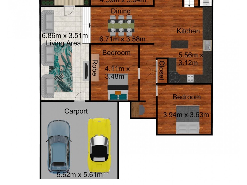 62 Park Street, Park Avenue QLD 4701 Floorplan