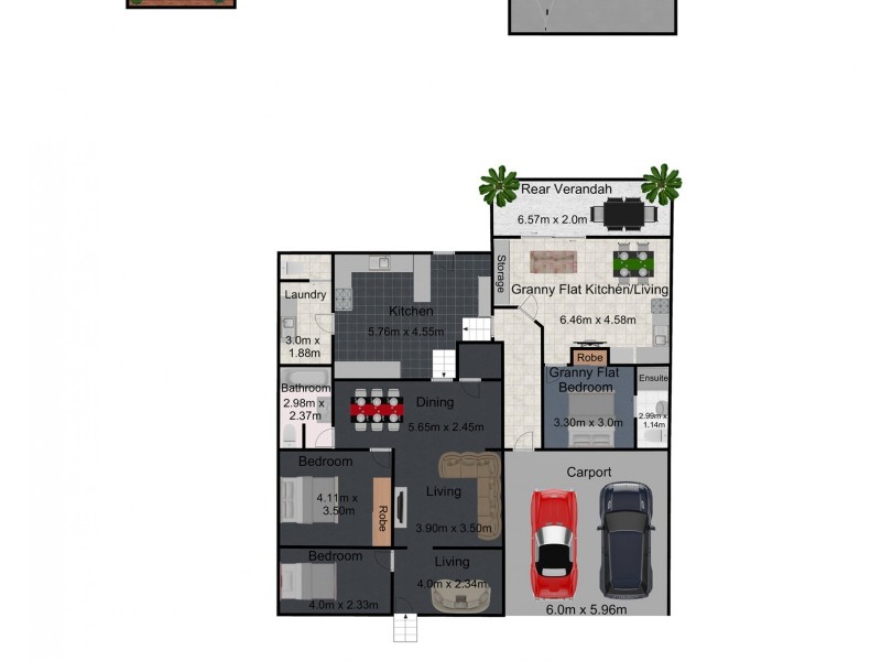 66 McKelligett Street, Wandal QLD 4700 Floorplan