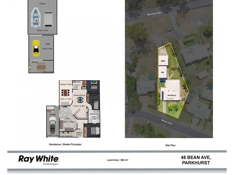 48 Bean Avenue, Parkhurst QLD 4702 Floorplan