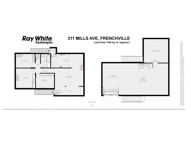 311 Mills Avenue, Frenchville QLD 4701 Floorplan