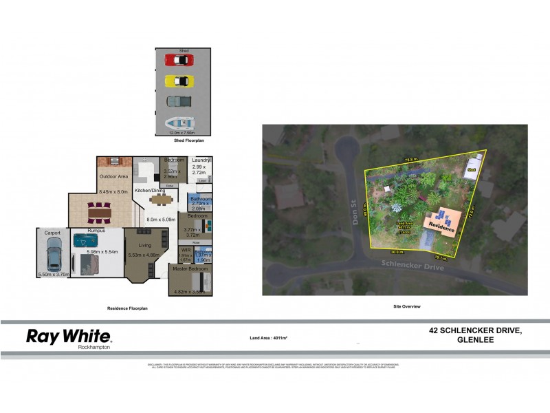 42 Schlencker Drive, Glenlee QLD 4711 Floorplan