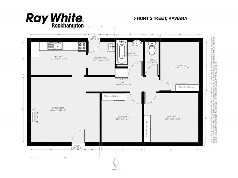 5 Hunt Street, Kawana QLD 4701 Floorplan