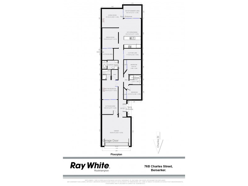 76B Charles Street, Berserker QLD 4701 Floorplan