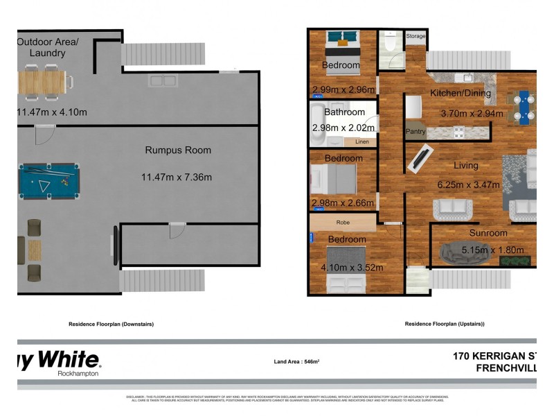 170 Kerrigan Street, Frenchville QLD 4701 Floorplan