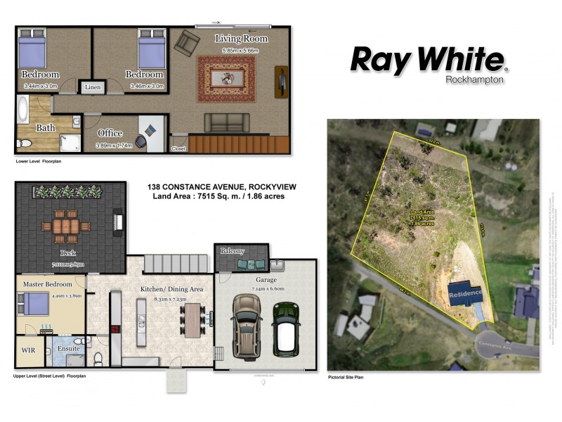 138 Constance Avenue, Rockyview QLD 4701 Floorplan