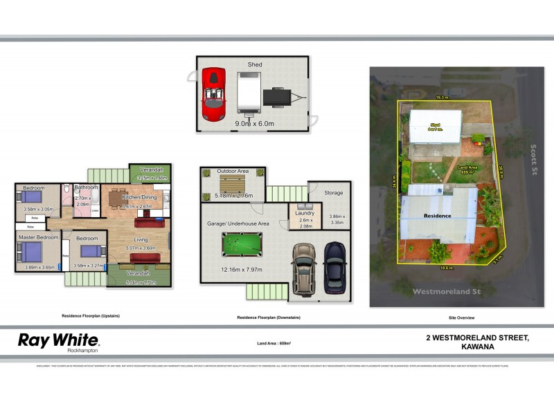 2 Westmoreland Street, Kawana QLD 4701 Floorplan