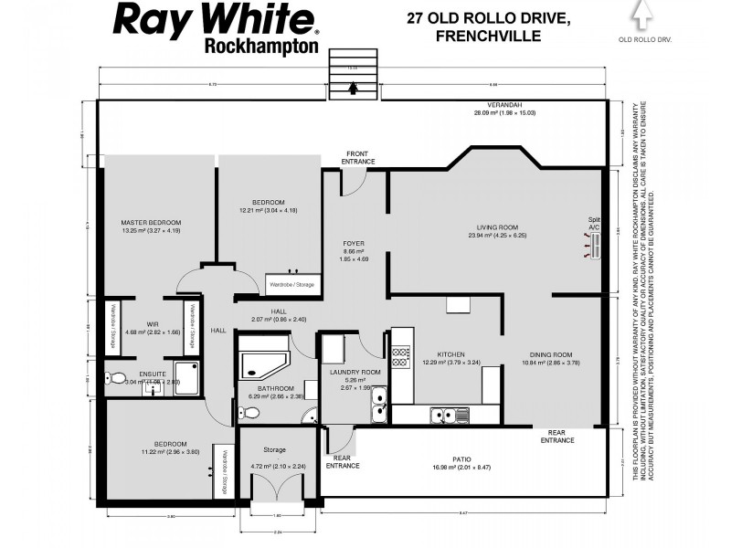 27 Old Rollo Drive, Frenchville QLD 4701 Floorplan
