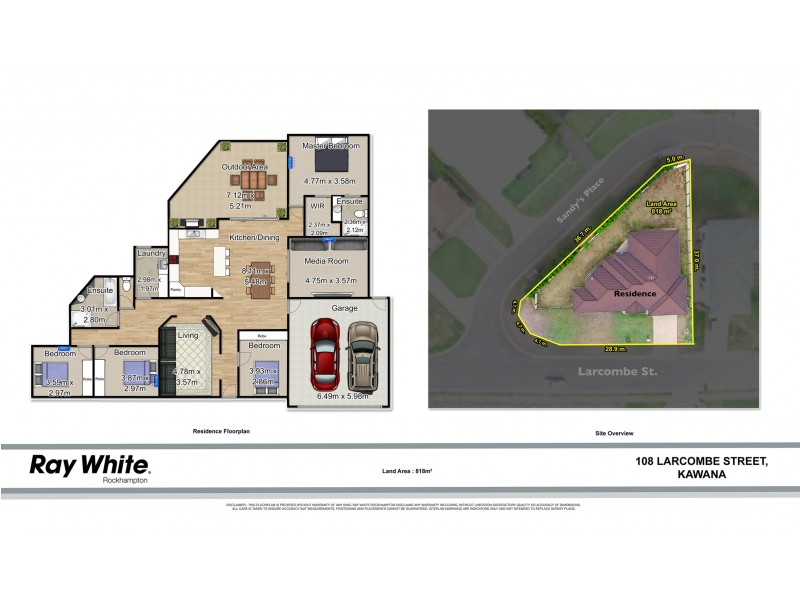 108 Larcombe Street, Kawana QLD 4701 Floorplan
