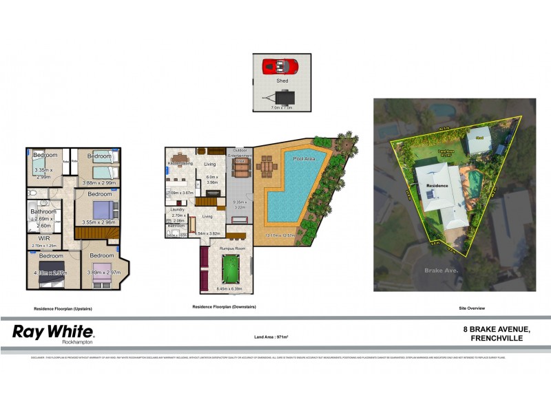 8 Brake Avenue, Frenchville QLD 4701 Floorplan