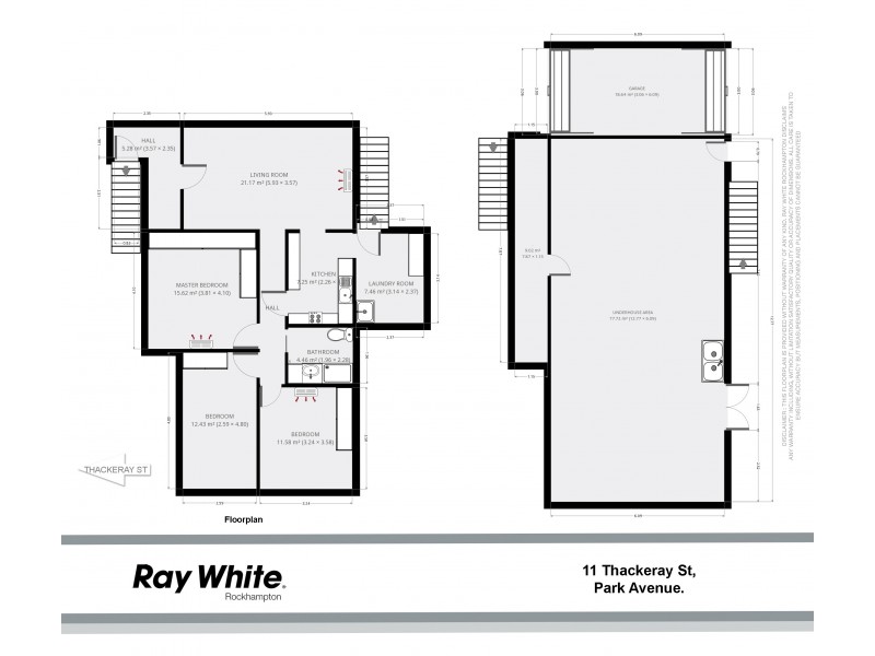 11 Thackeray Street, Park Avenue QLD 4701 Floorplan