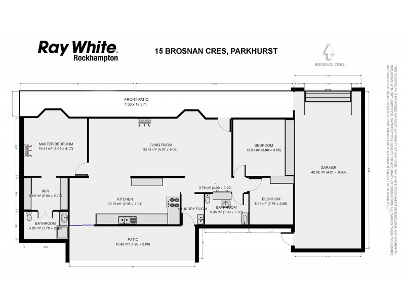 15 Brosnan Crescent, Parkhurst QLD 4702 Floorplan
