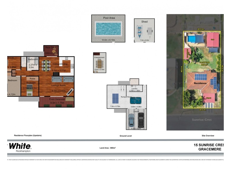 15 Sunrise Crescent, Gracemere QLD 4702 Floorplan