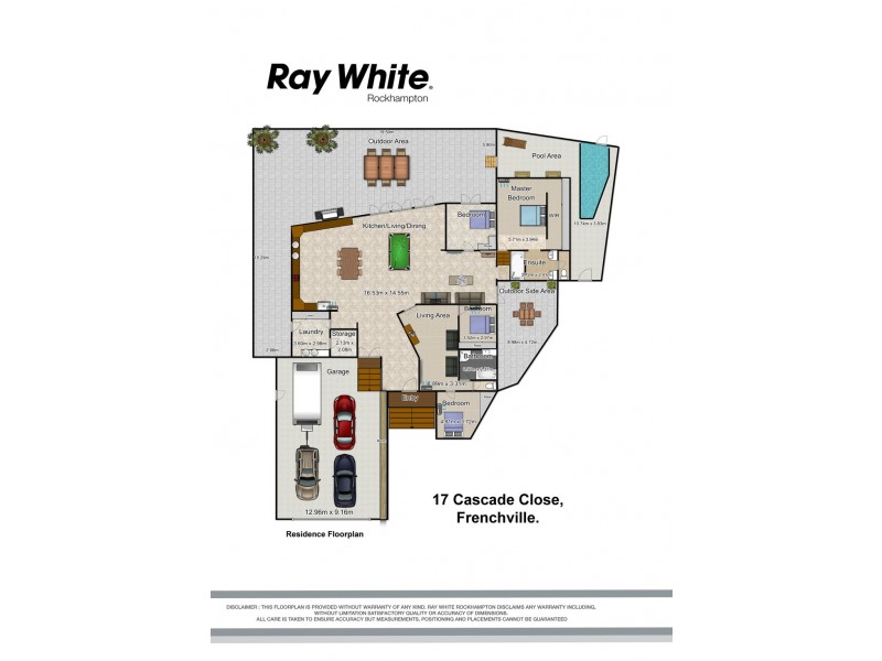 17 Cascade Close, Frenchville QLD 4701 Floorplan