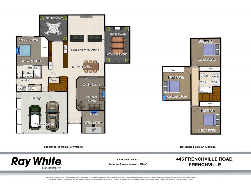 445 Frenchville Road, Frenchville QLD 4701 Floorplan