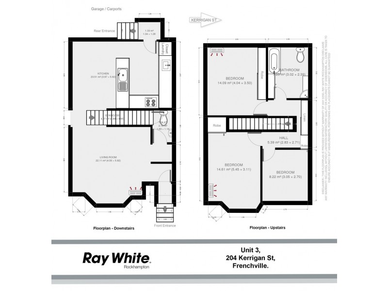 3/204 Kerrigan Street, Frenchville QLD 4701 Floorplan