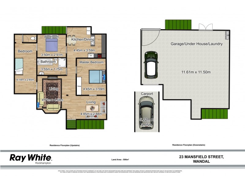 23 Mansfield Street, Wandal QLD 4700 Floorplan