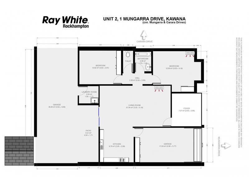 2/1 Mungarra Drive, Kawana QLD 4701 Floorplan