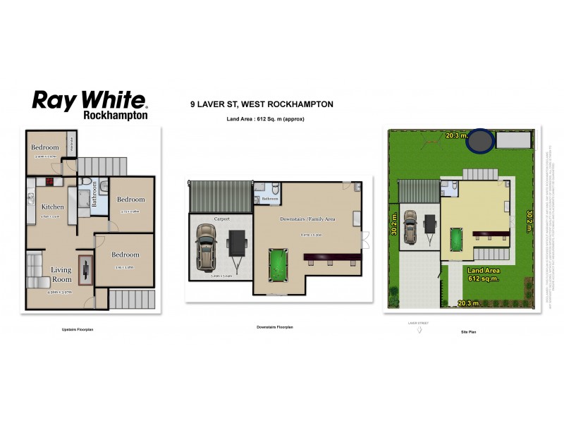 9 Laver Street, West Rockhampton QLD 4700 Floorplan