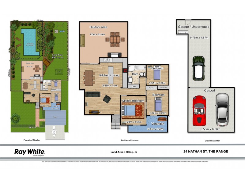 24 Nathan Street, The Range QLD 4700 Floorplan