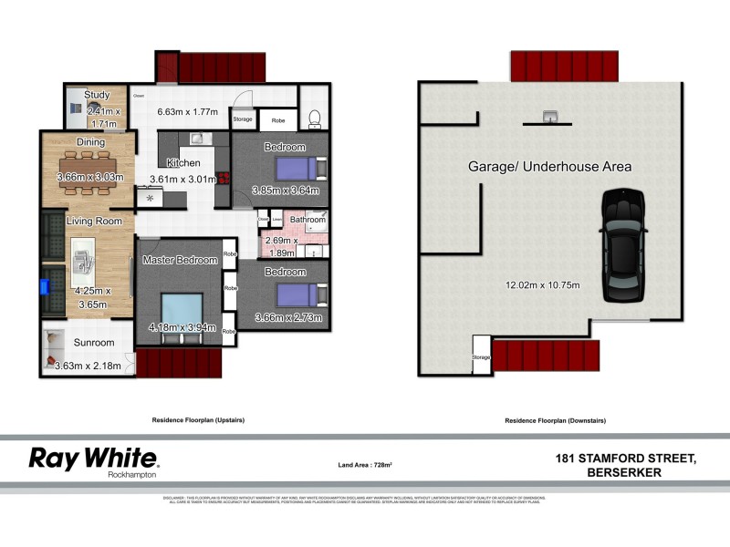 181 Stamford Street, Berserker QLD 4701 Floorplan