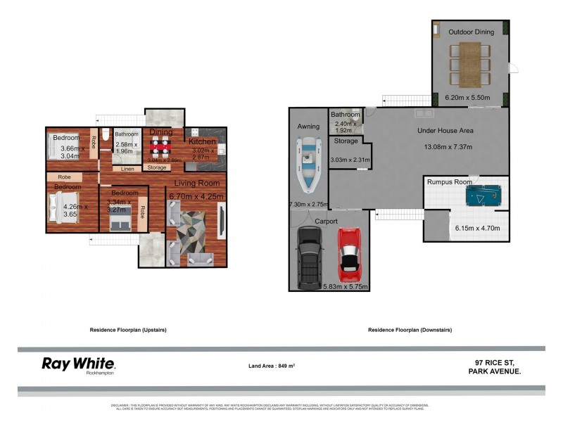 97 Rice Street, Park Avenue QLD 4701 Floorplan