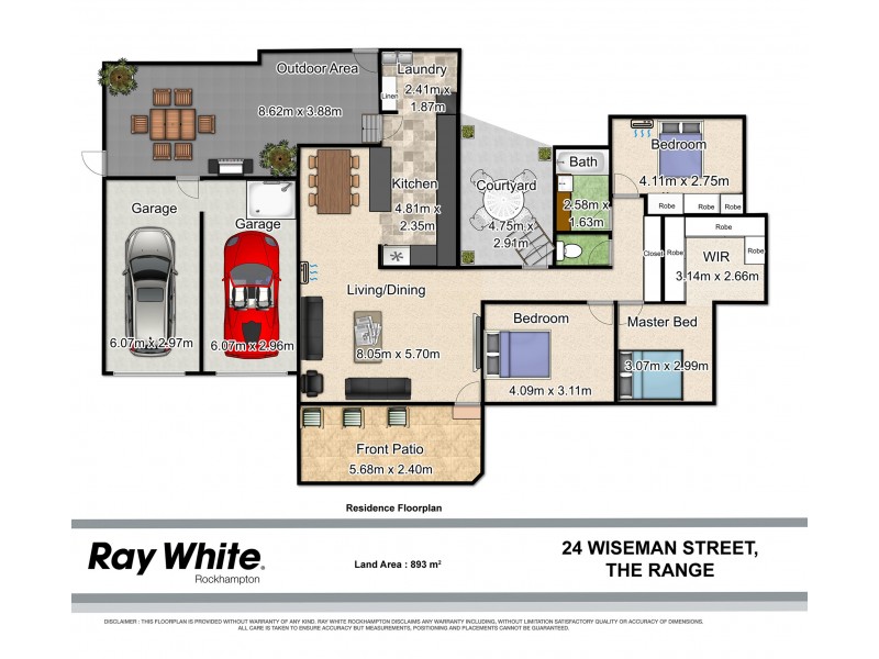 24 Wiseman Street, The Range QLD 4700 Floorplan