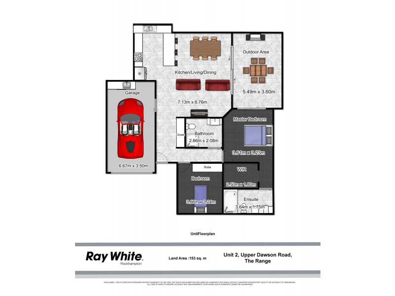 2/188-192 Upper Dawson Road, The Range QLD 4700 Floorplan