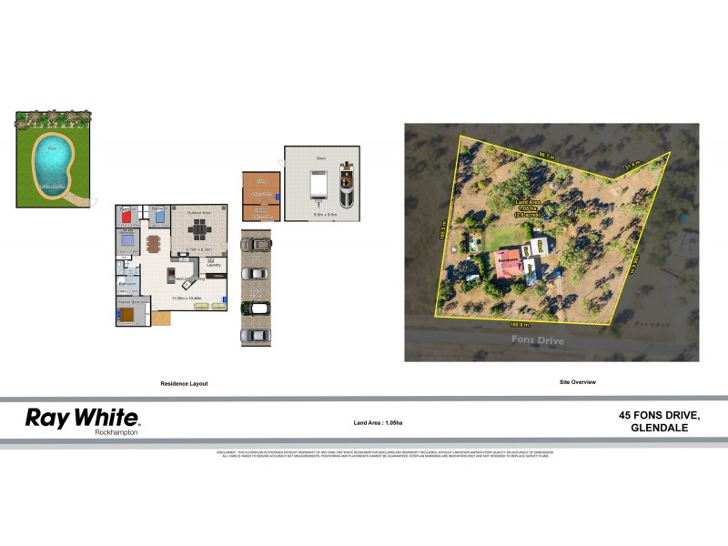 45 Fons Drive, Glendale QLD 4711 Floorplan