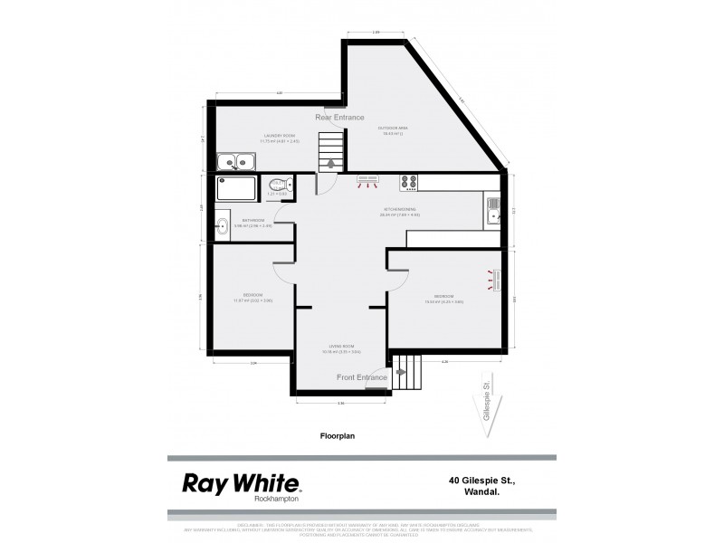 40 Gillespie Street, Wandal QLD 4700 Floorplan