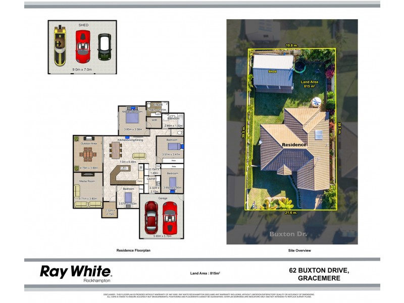 62 Buxton Drive, Gracemere QLD 4702 Floorplan